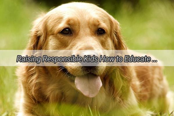 Raising Responsible Kids How to Educate Your Little Ones Through a Dogs Missteps